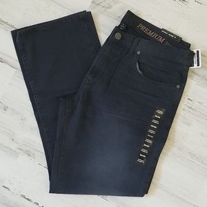 Gap Factory Navy Straight Fit Jeans